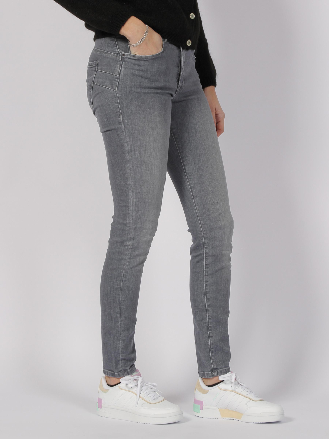 Jean skinny secret gris femme - Salsa