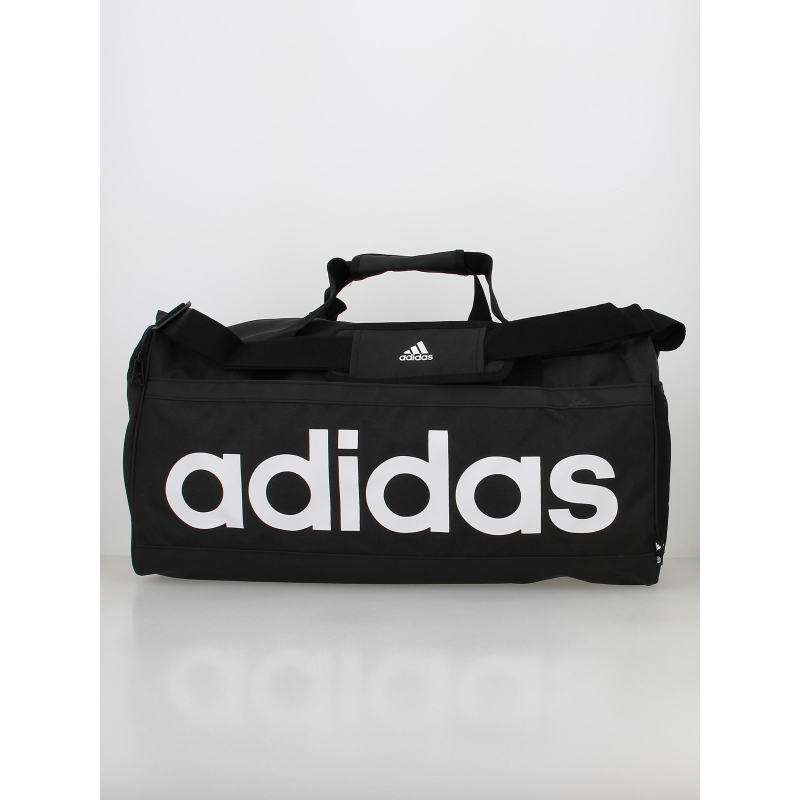 Sac de sport linear duffel M noir - Adidas