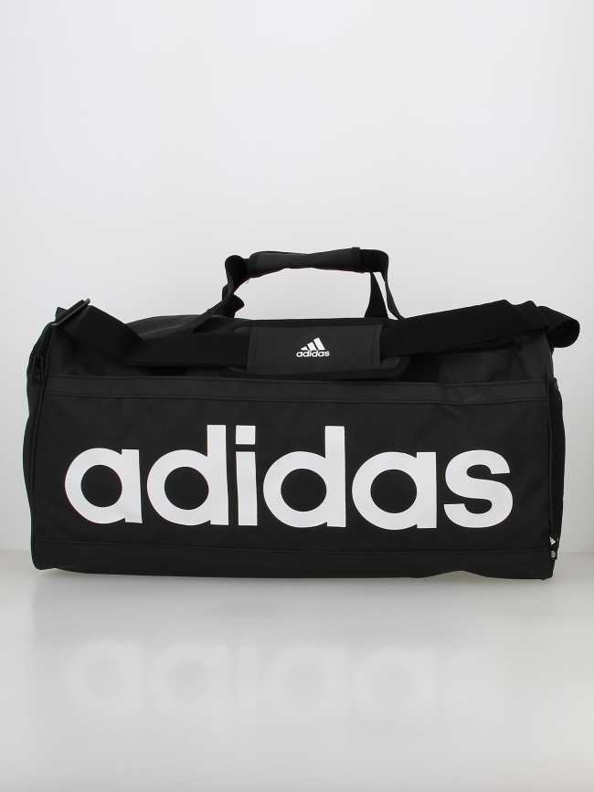 Sac de sport linear duffel M noir - Adidas