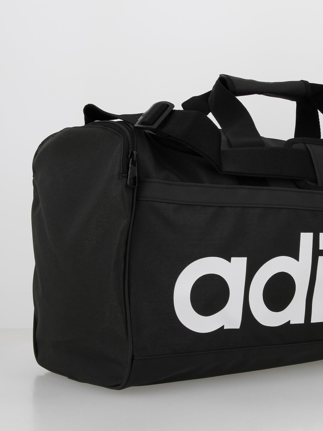 Sac de sport linear duffel M noir - Adidas