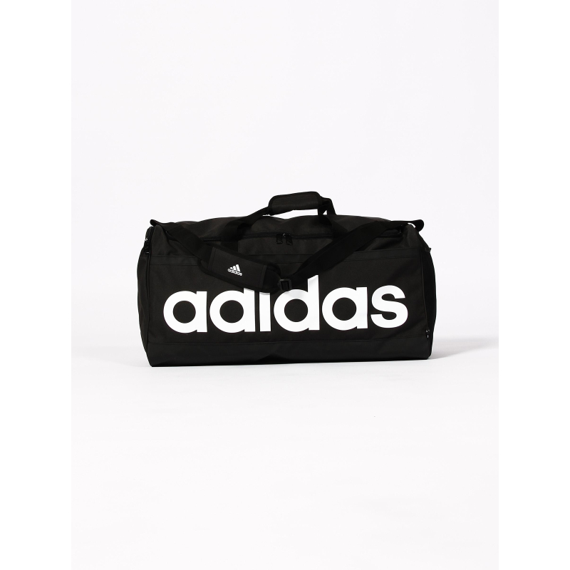 Sac de sport linear duffel L noir - Adidas