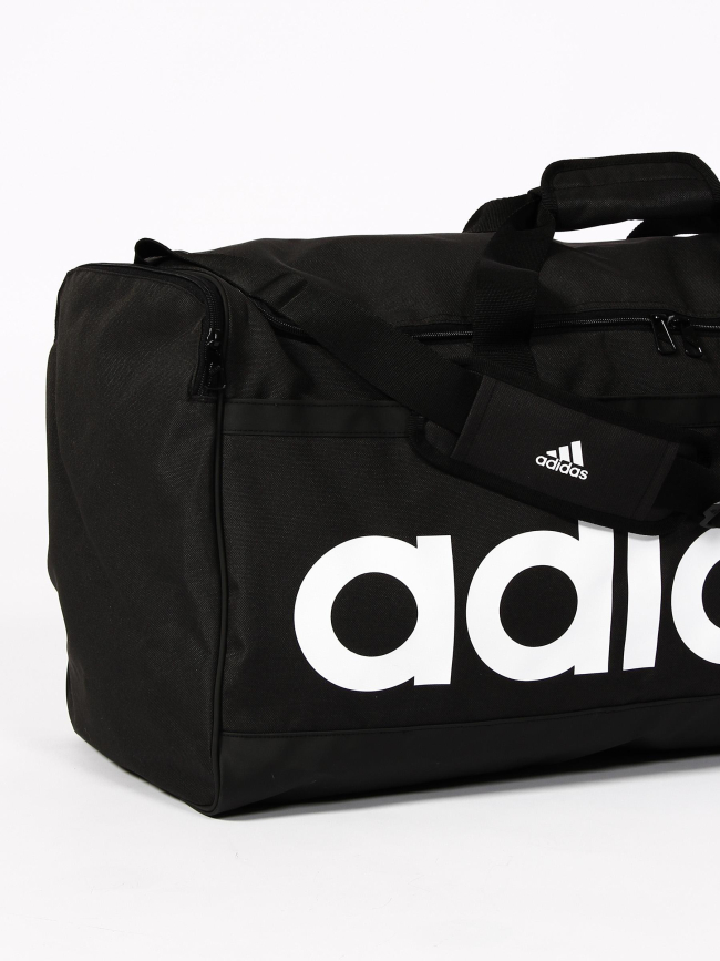 Sac de sport linear duffel L noir - Adidas