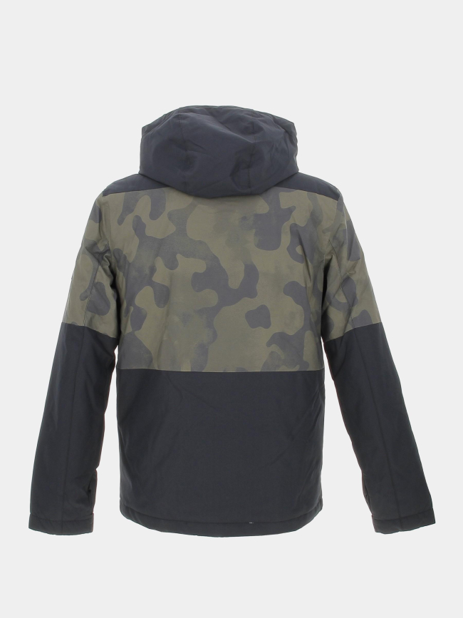 Veste de ski mission block noir enfant - Quiksilver