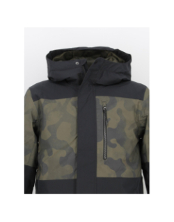 Veste de ski mission block noir enfant - Quiksilver