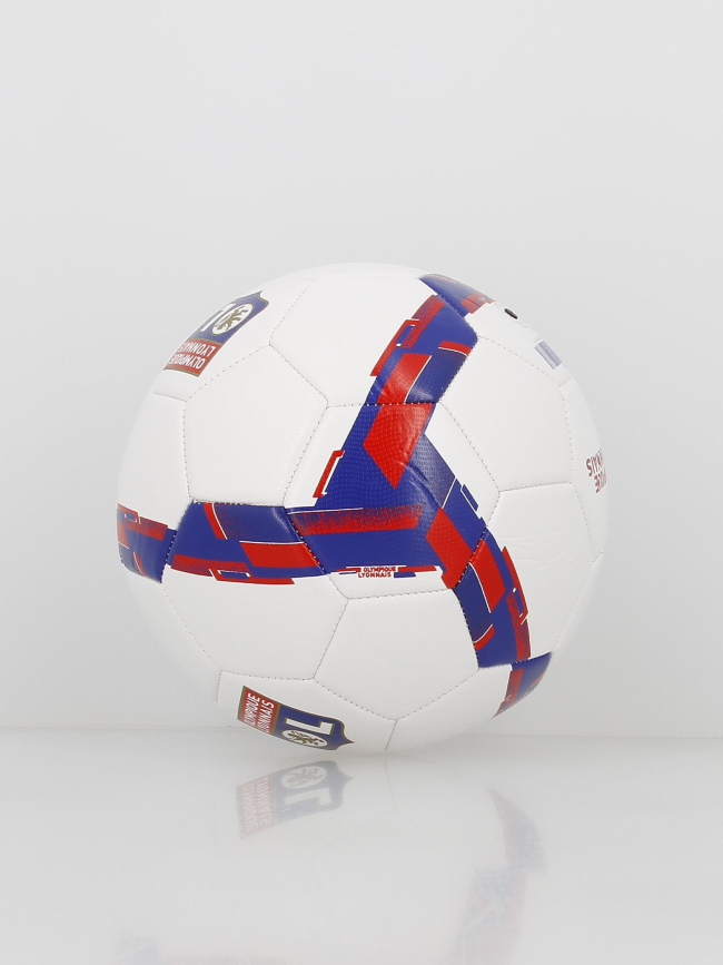 Ballon de football supporter OL t5 blanc - Olympique Lyonnais