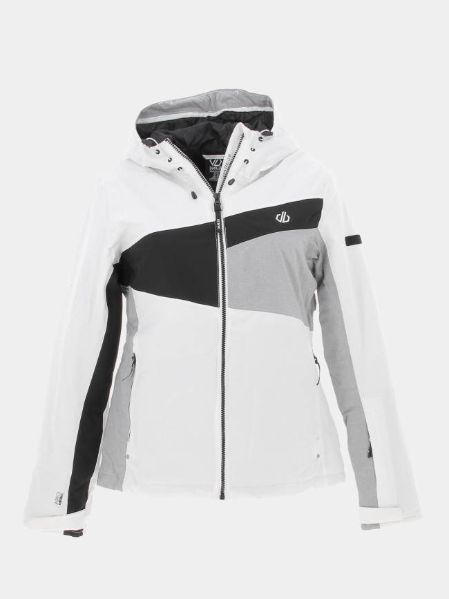 Veste de ski ice gleam blanc femme - Dare 2b