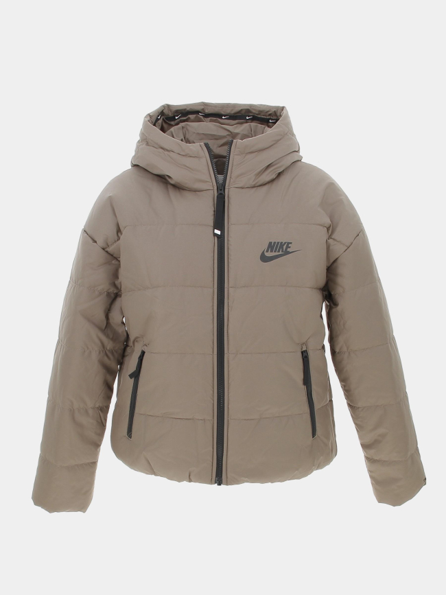 Doudoune sportswear therma-fit marron femme - Nike