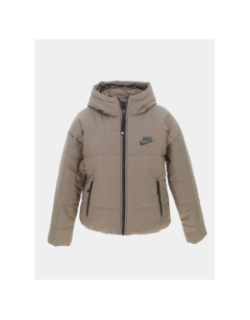 Doudoune sportswear therma-fit marron femme - Nike