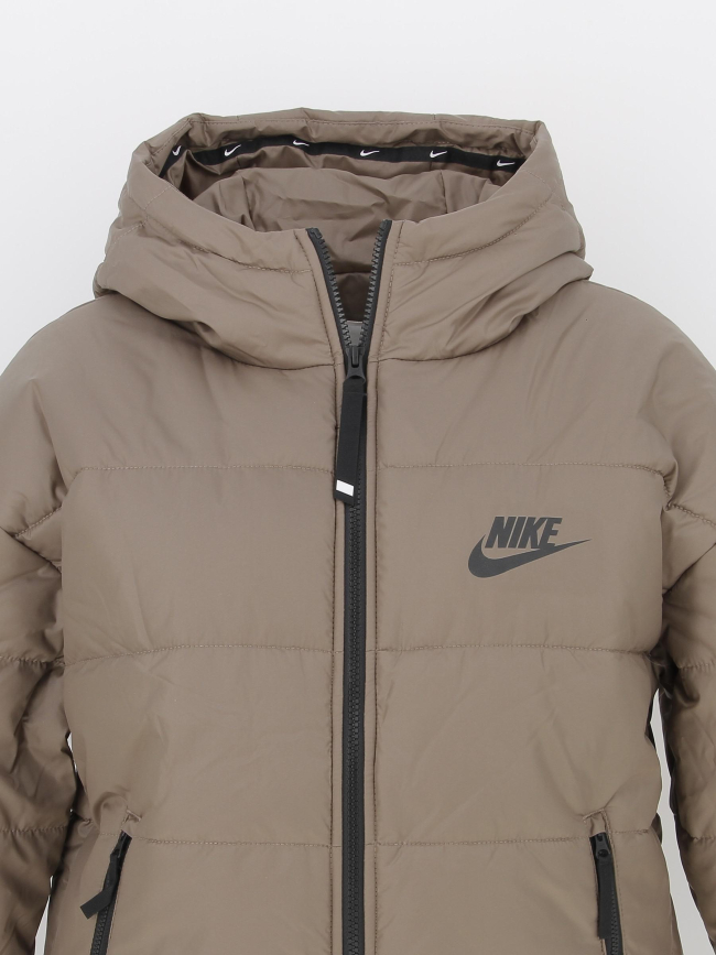 Doudoune sportswear therma-fit marron femme - Nike