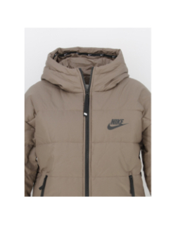 Doudoune sportswear therma-fit marron femme - Nike