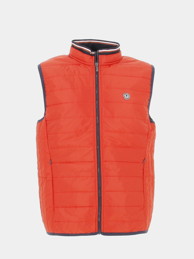 Veste sans manche stallone orange homme - Benson & Cherry