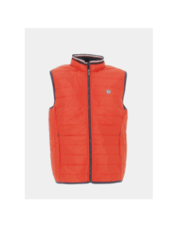 Veste sans manche stallone orange homme - Benson & Cherry