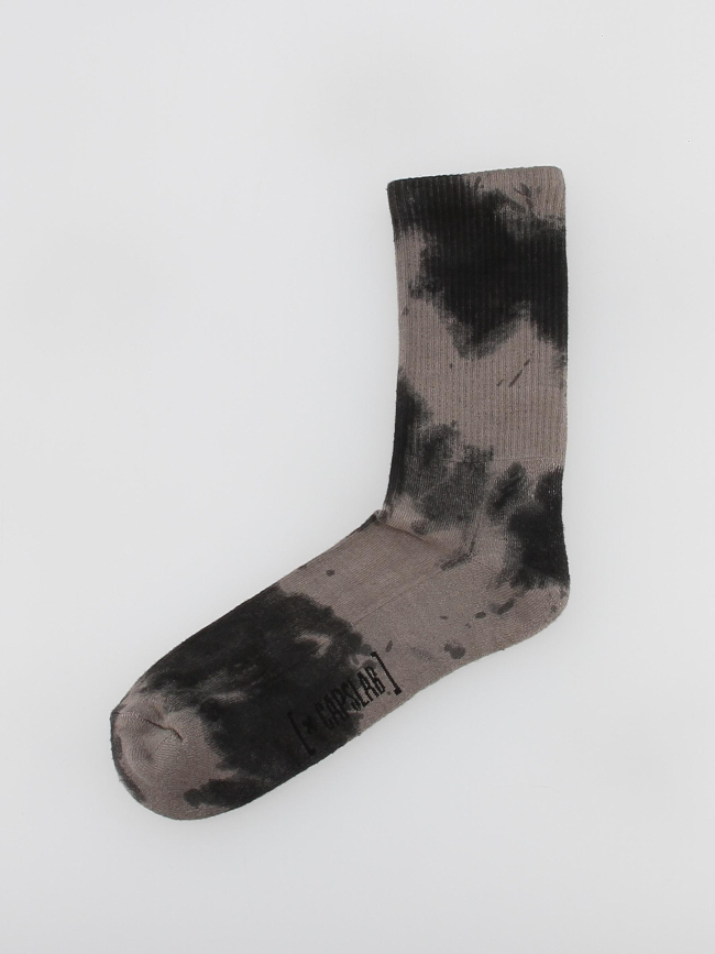 Chaussettes tie and dye chupa chups gris - Capslab