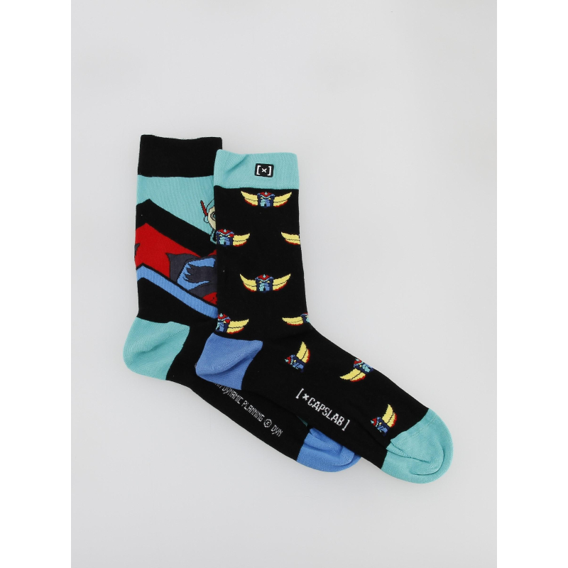 Chaussettes goldorak multicolore - Capslab