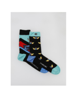Chaussettes goldorak multicolore - Capslab