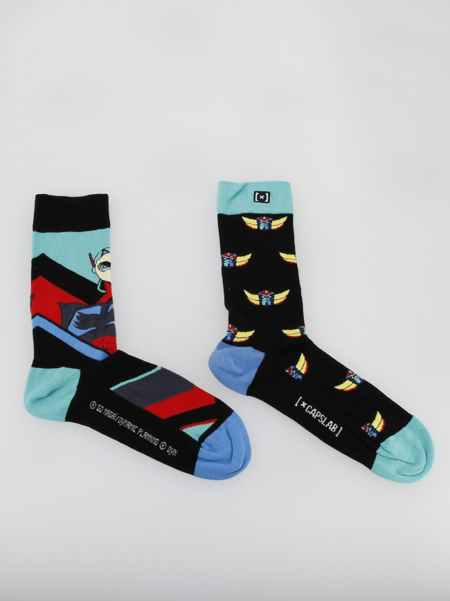 Chaussettes goldorak multicolore - Capslab