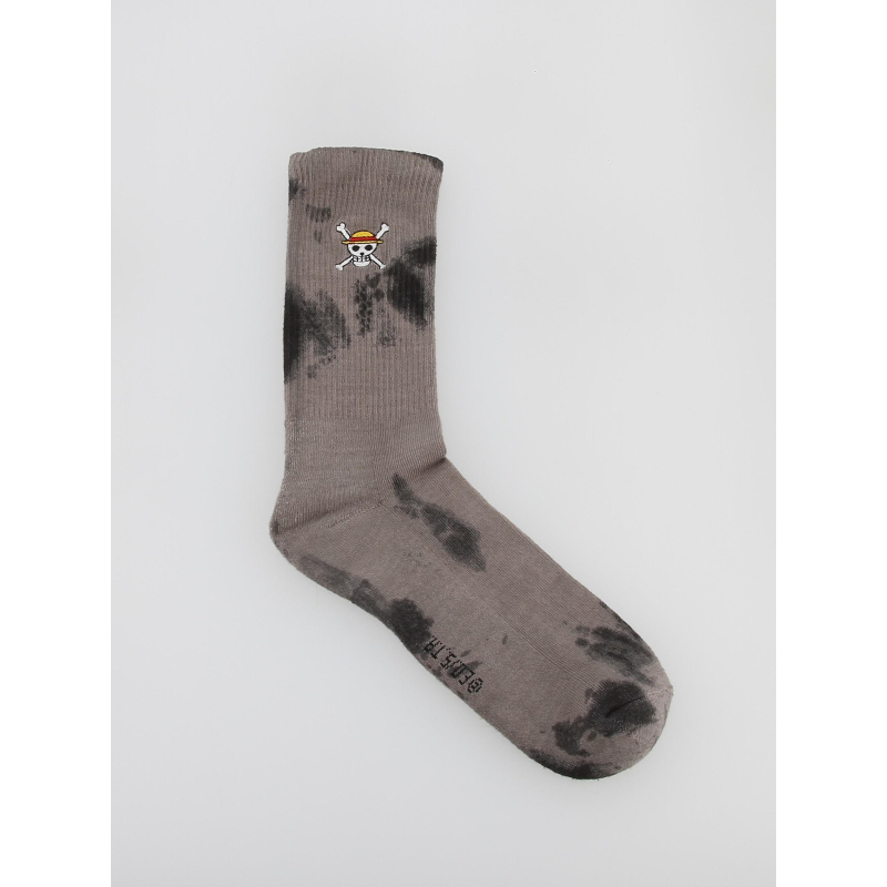 Chaussettes tie and dye one peace gris - Capslab