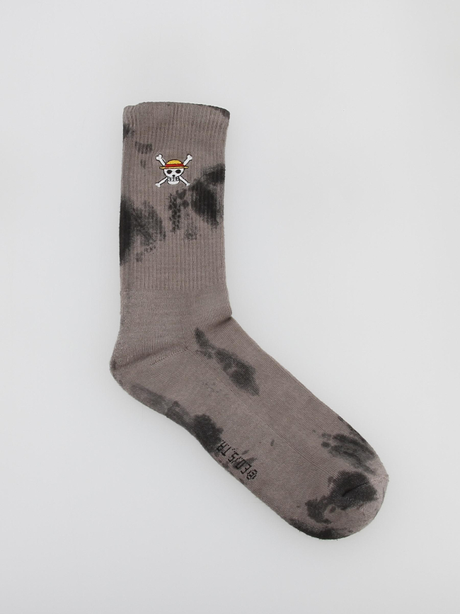 Chaussettes tie and dye one peace gris - Capslab