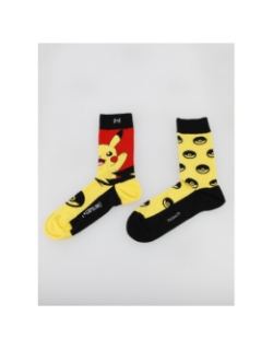 Chaussettes pokémon pikachu jaune - Capslab