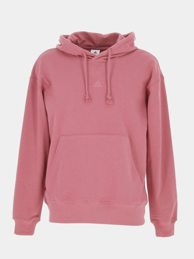 Sweat à capuche all szn rose homme - Adidas