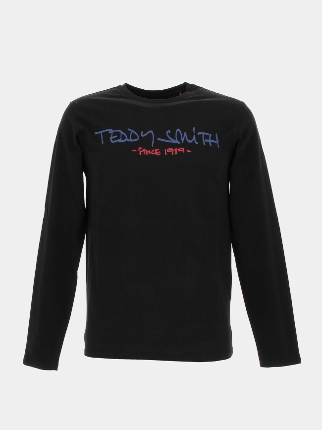 T-shirt manches longues ticlass noir homme - Teddy Smith