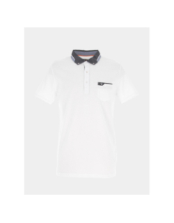 Polo gabana blanc homme - Benson & Cherry