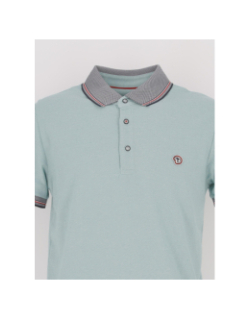 Polo gokou bleu homme - Benson & Cherry