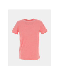 T-shirt tadeg orange corail homme - Benson & Cherry