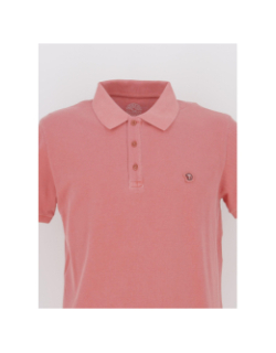 Polo signature giovan rouge homme - Benson & Cherry