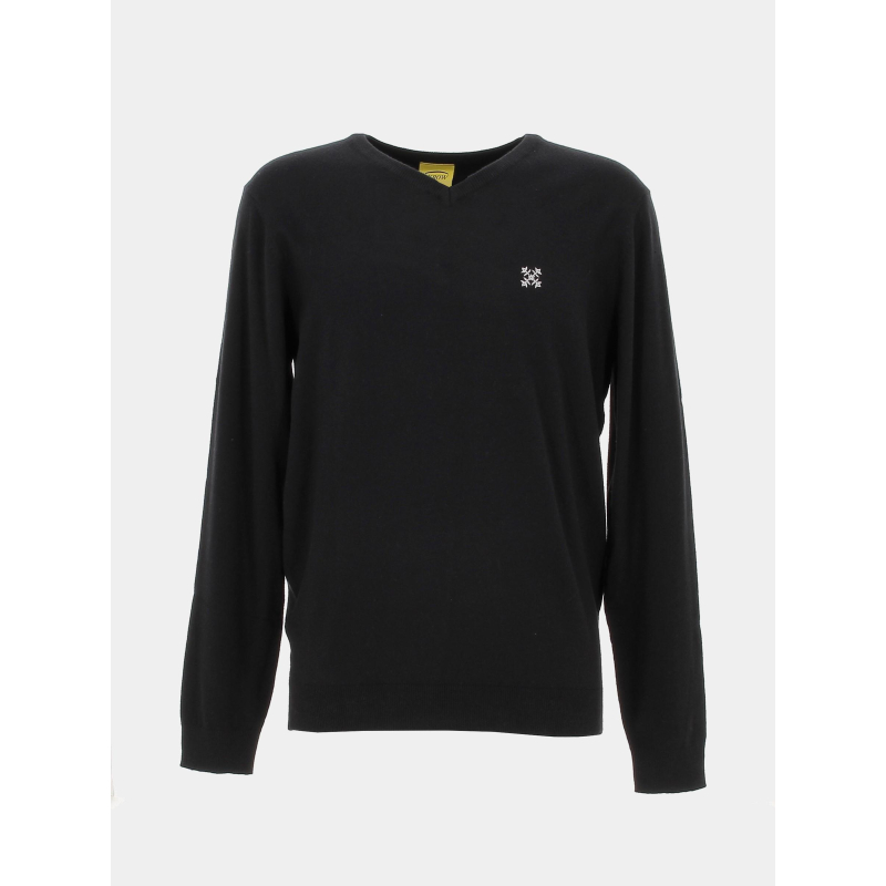 Pull léger prévio noir homme - Oxbow