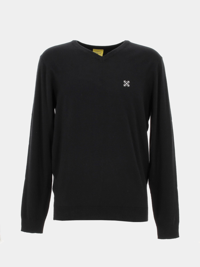 Pull léger prévio noir homme - Oxbow