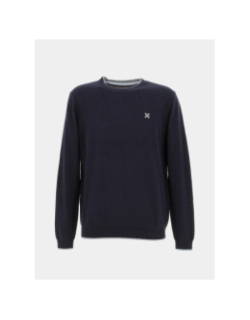 Pull essentiel peroni bleu marine homme - Oxbow