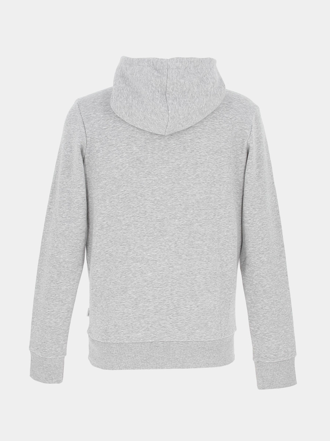 Sweat à capuche corporate logo gris homme - Jack & Jones