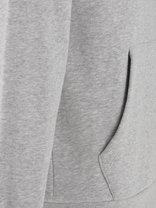 Sweat à capuche corporate logo gris homme - Jack & Jones