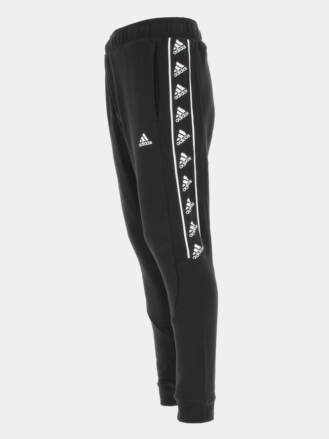 Jogging big logo print noir homme - Adidas