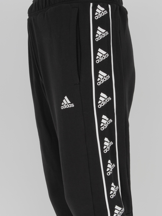 Jogging big logo print noir homme - Adidas