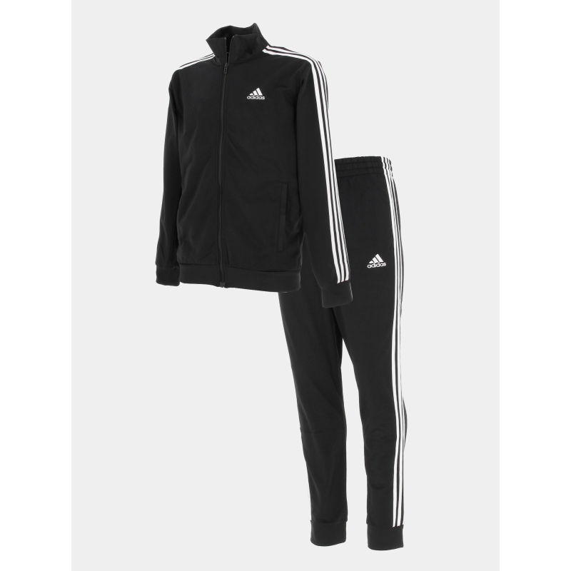 Ensemble de survêtement 3 stripes noir homme - Adidas