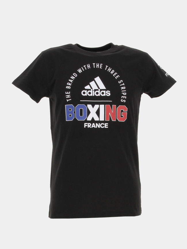 T-shirt de boxe community 21 france noir homme - Adidas