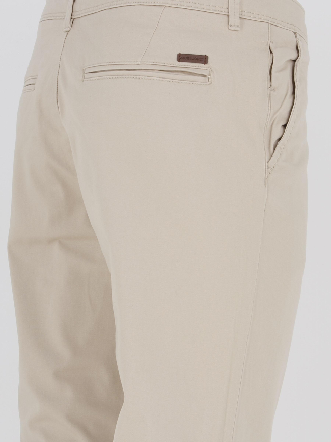 Pantalon chino marco bowie beige homme - Jack & Jones