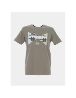 T-shirt cars kaki homme - Teddy Smith