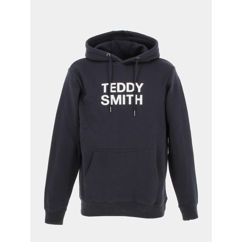 Sweat à capuche siclass bleu marine homme - Teddy Smith