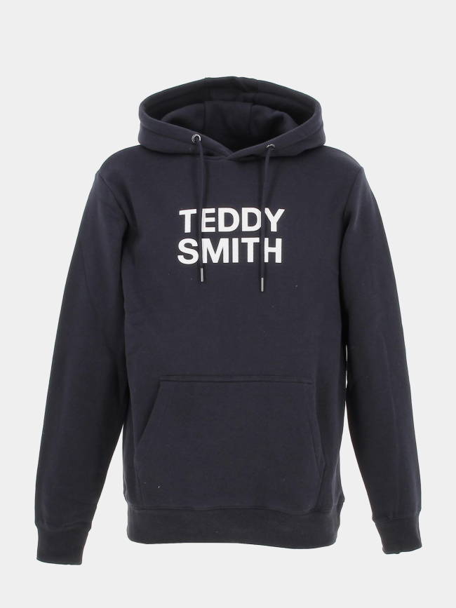 Sweat à capuche siclass bleu marine homme - Teddy Smith