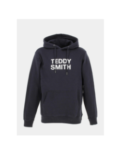 Sweat à capuche siclass bleu marine homme - Teddy Smith