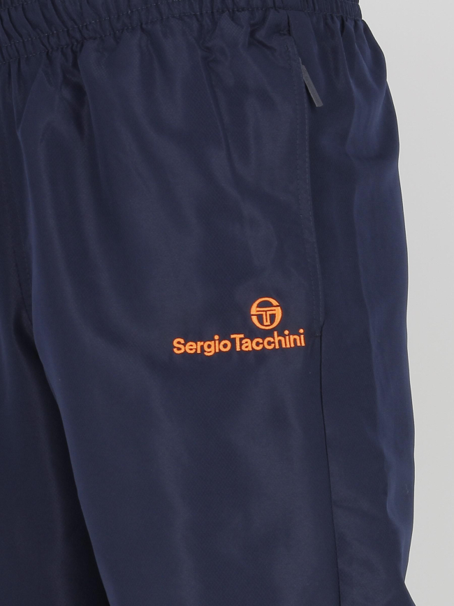 Jogging carson 021 bleu marine/orange homme - Sergio Tacchini