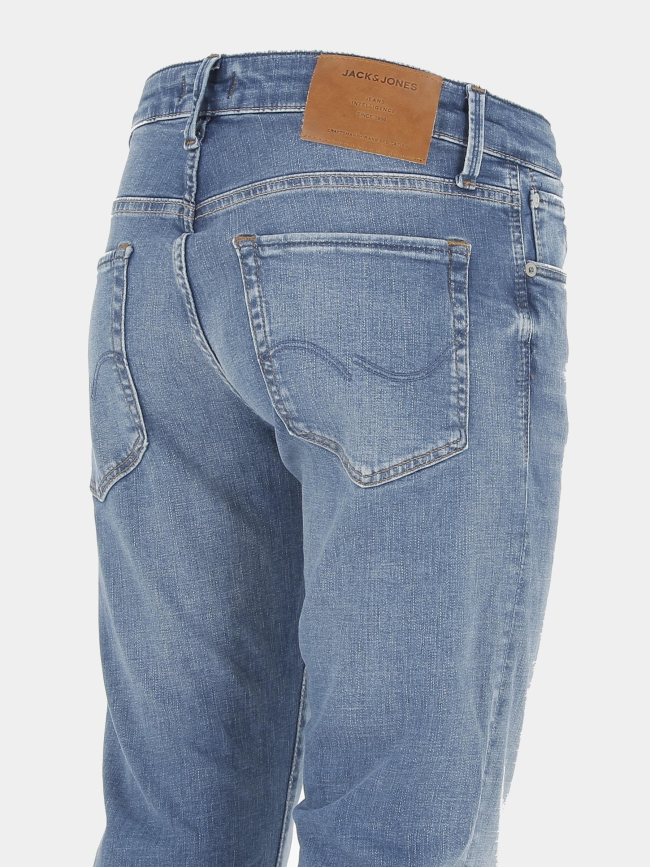 Jean slim glenn icon 357 bleu homme - Jack & Jones