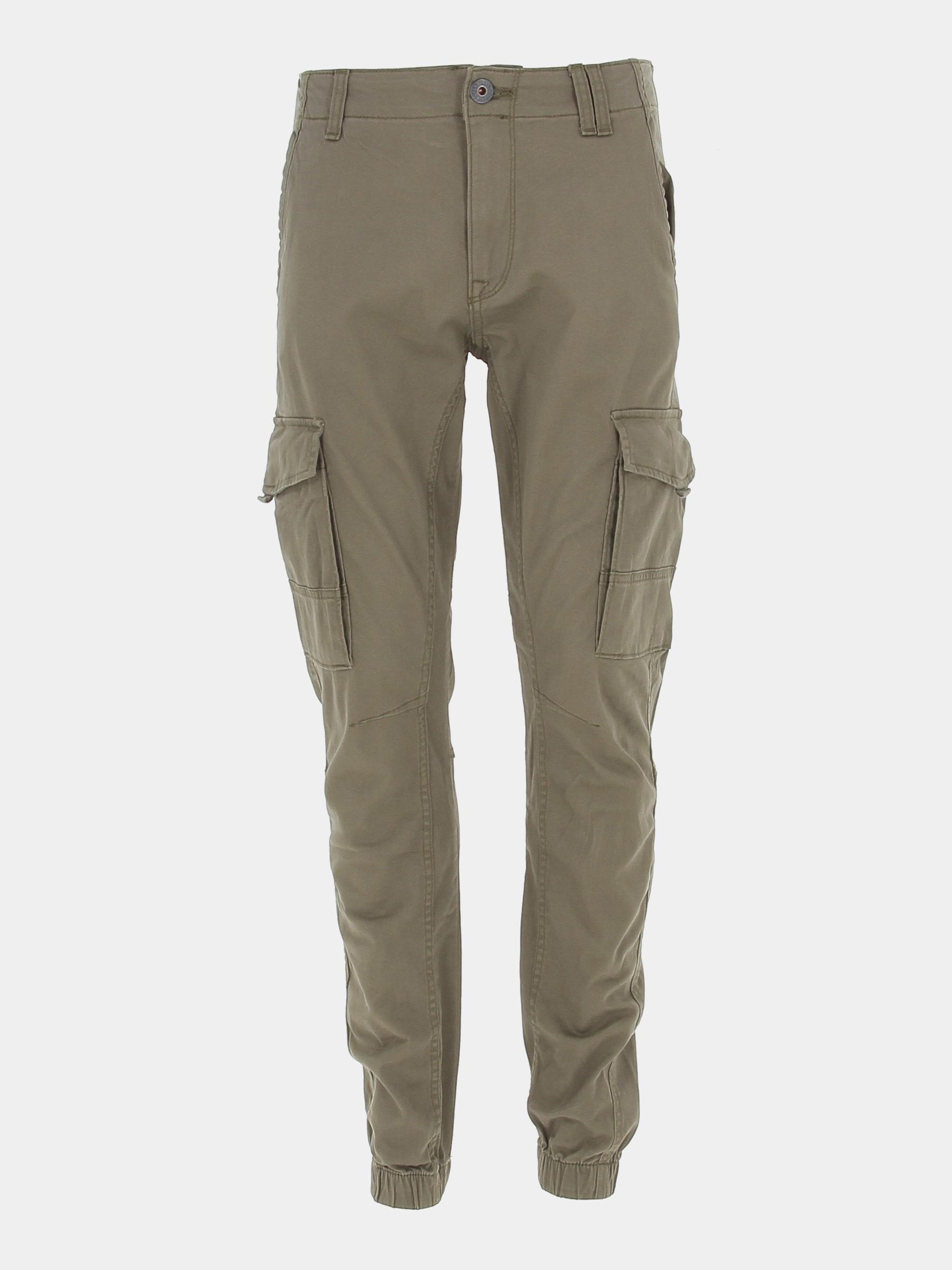 Pantalon cargo paul flake akm 542 kaki homme - Jack & Jones