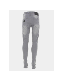 Jean skinny effet usé gris homme - Project X Paris