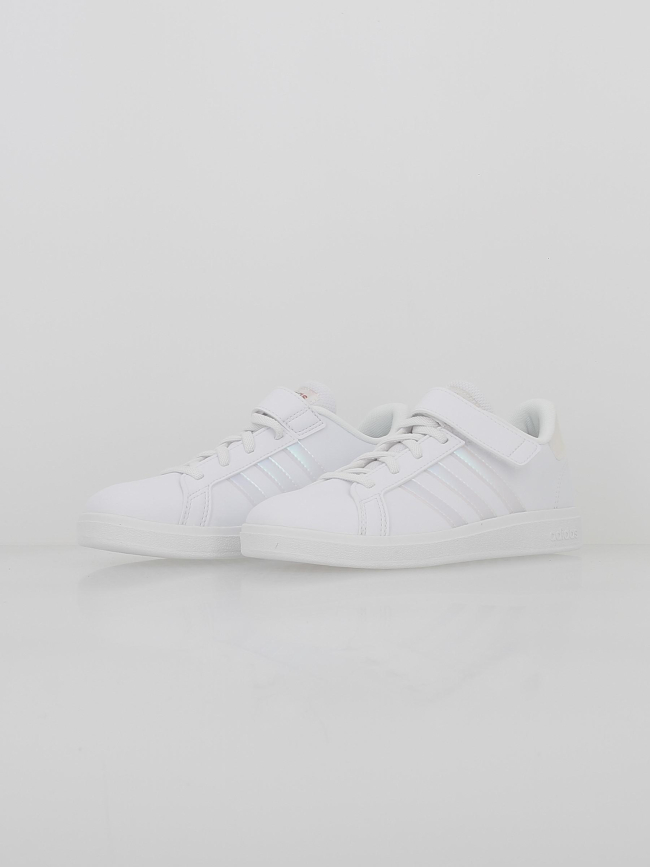 Baskets grand court 2.0 blanc fille - Adidas