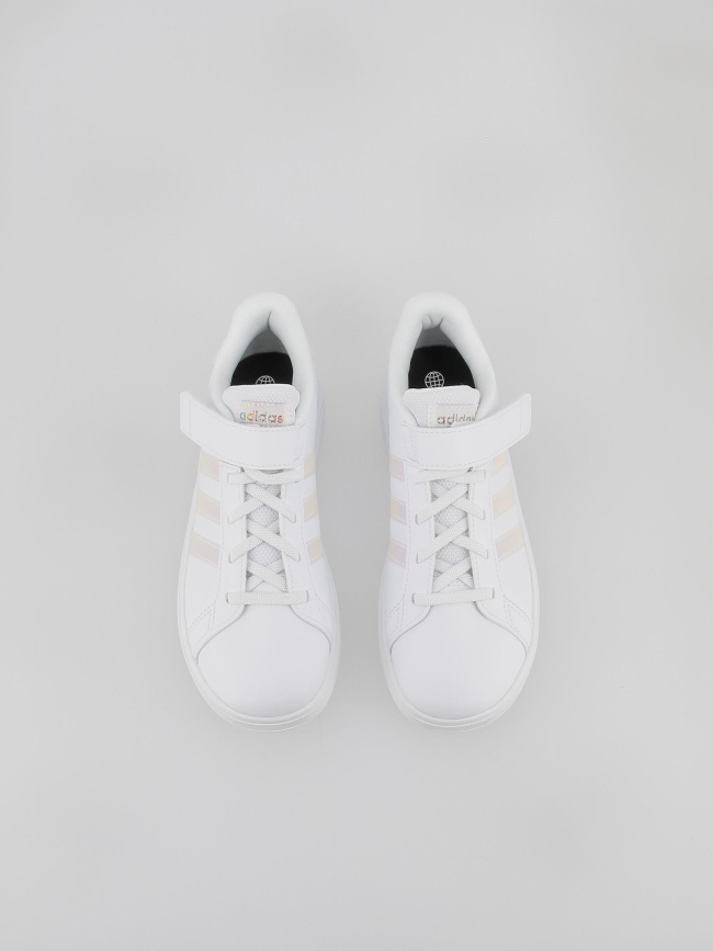 Baskets grand court 2.0 blanc fille - Adidas