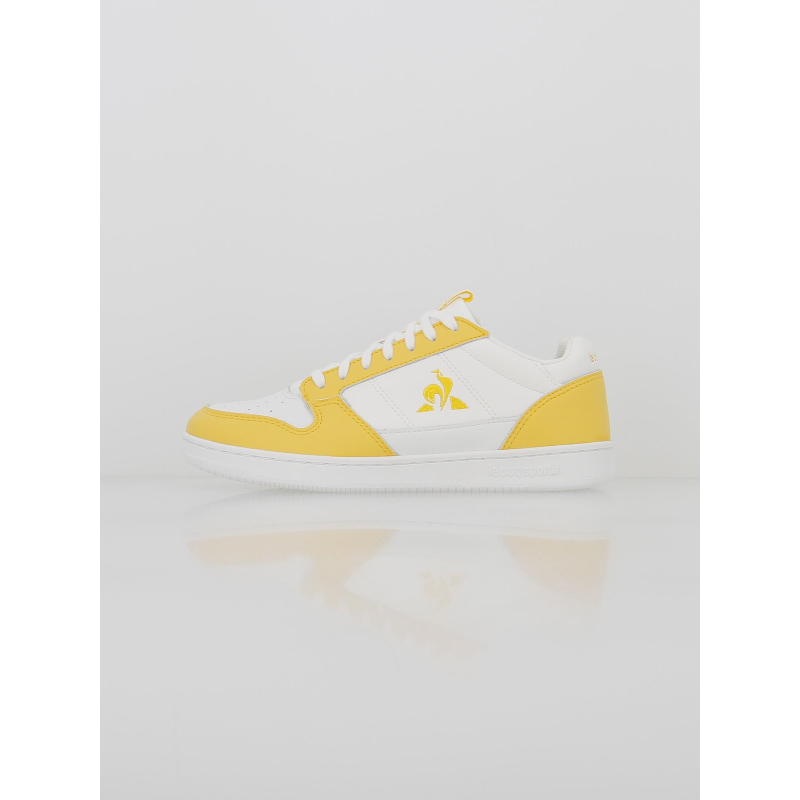 Baskets breakpoint blanc/jaune femme - Le Coq Sportif